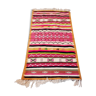 Multicolored striped kilim carpet, Moroccan wool rug, Berber carpet  160x90cm