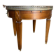 Table basse bouillotte directoire