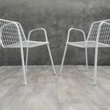Pair of vintage Emu rio armchairs