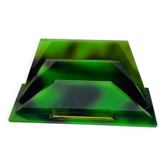 Mail rack tortoiseshell gold starry