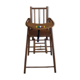Vintage wooden baby chair