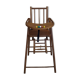 Chaise bébé vintage en bois