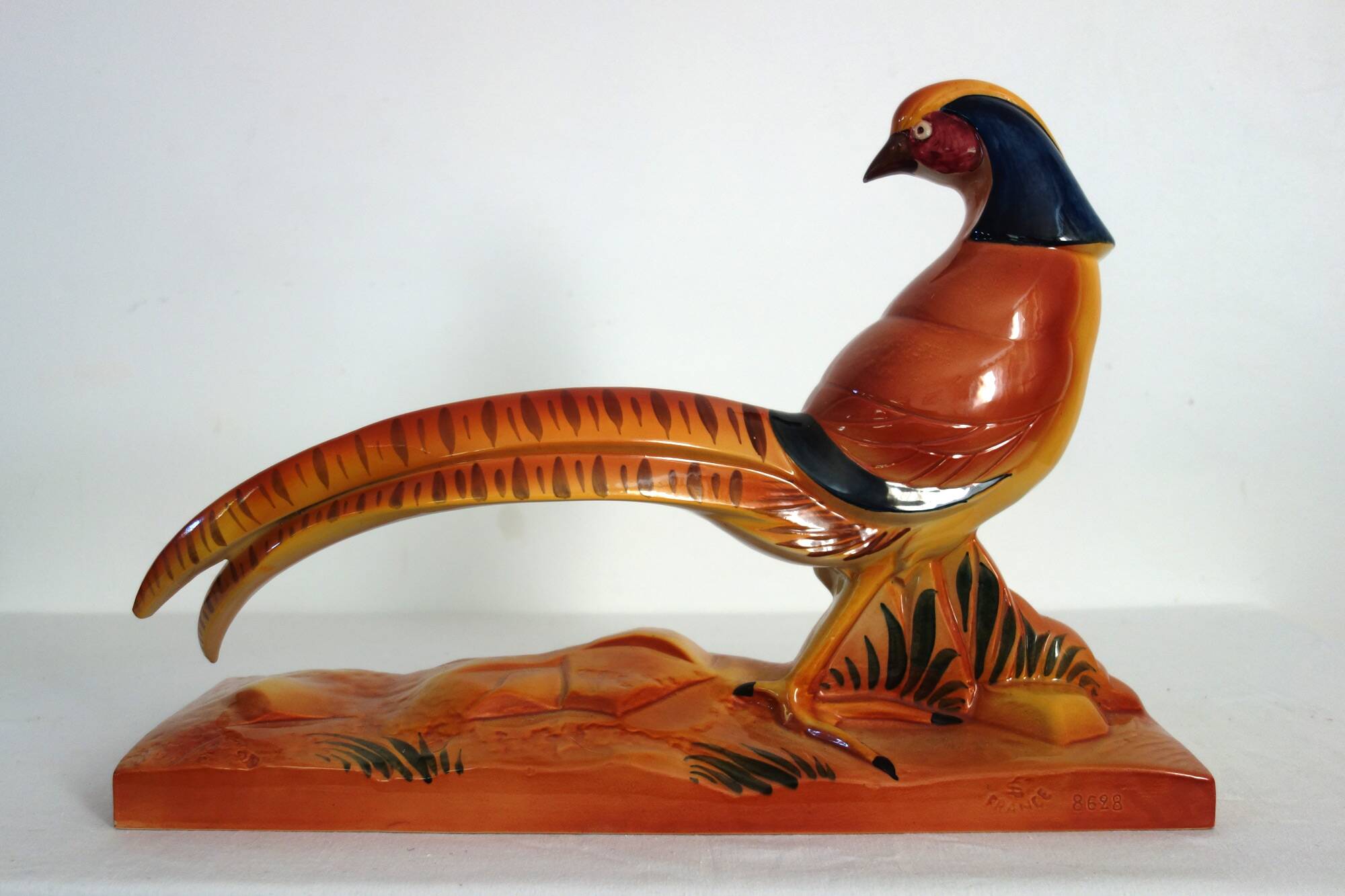 King pheasant by Lemanceau (Saint Clément) circa 1930