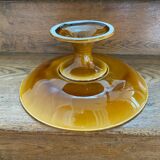 Gien slipware compote dish