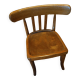 Chaise en bois enfant Baumann signé