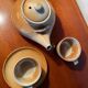 Montgolfier stoneware teapot set