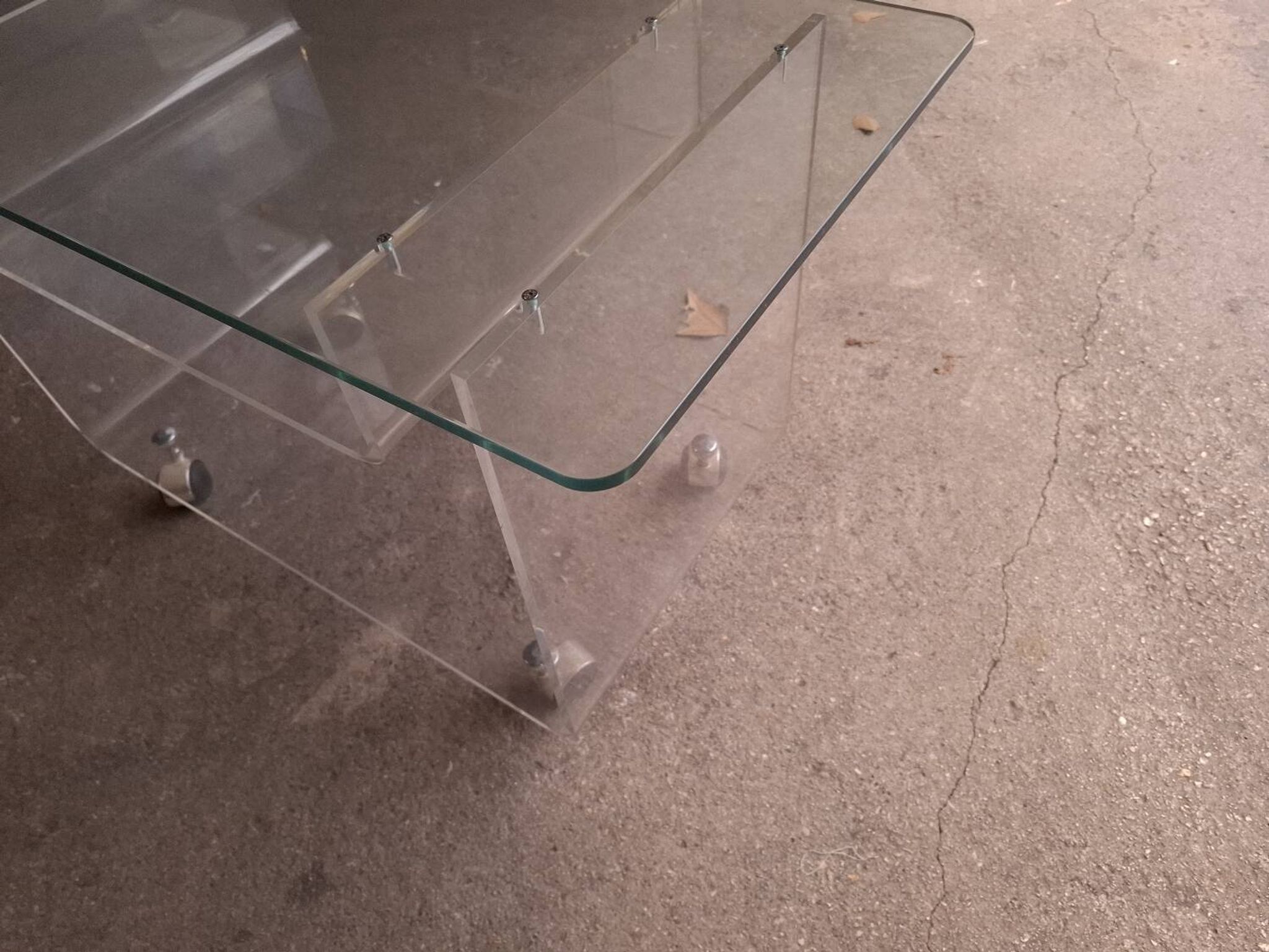 David Lange rolling table for Roche Bobois