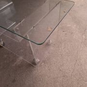 David Lange rolling table for Roche Bobois