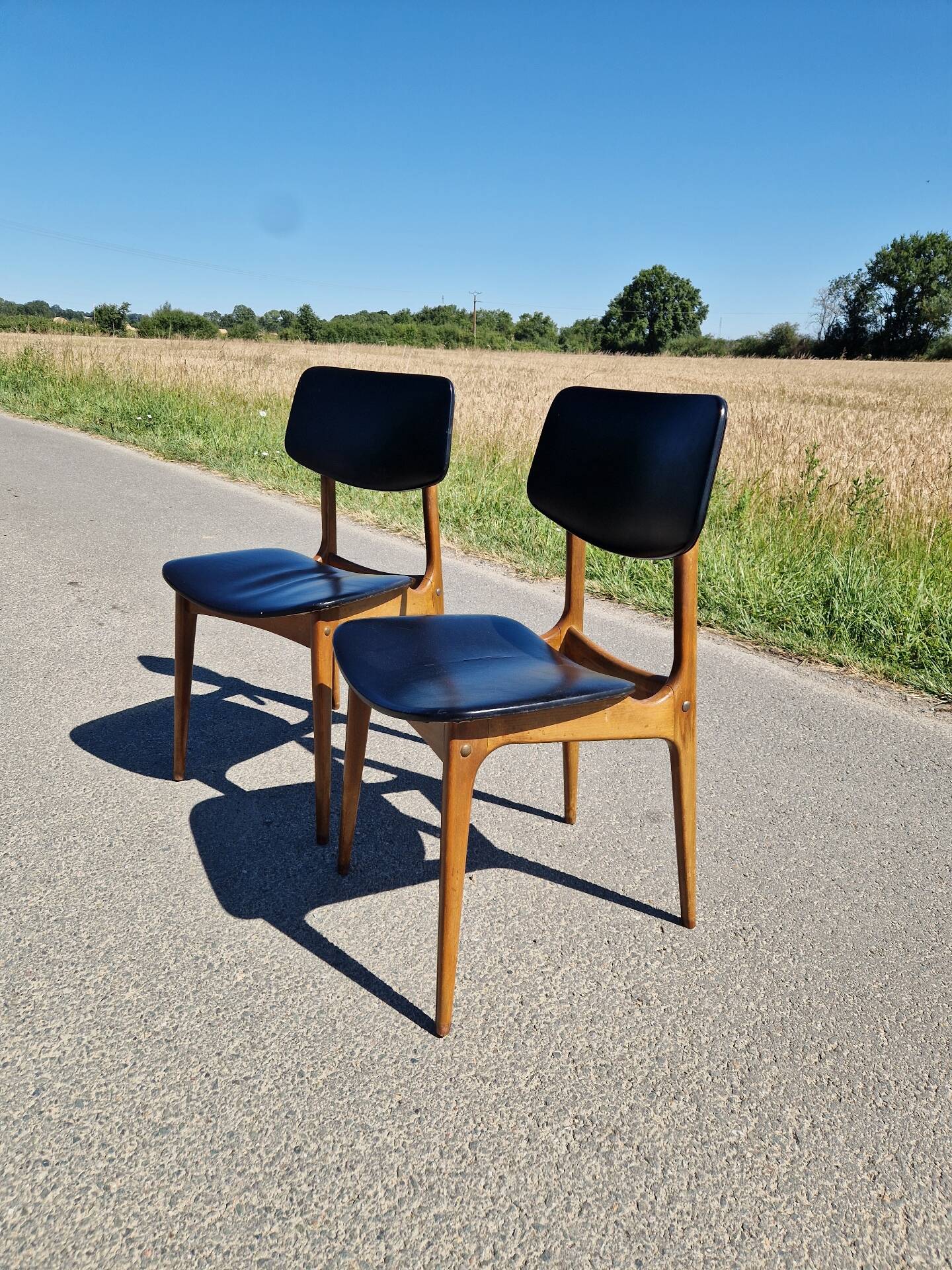 Lot de 2 chaises scandinaves