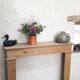Fireplace mantle XIX l130xh103cm in fir