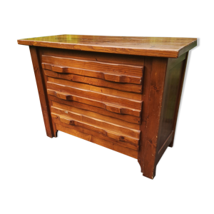 Commode en pin montagne