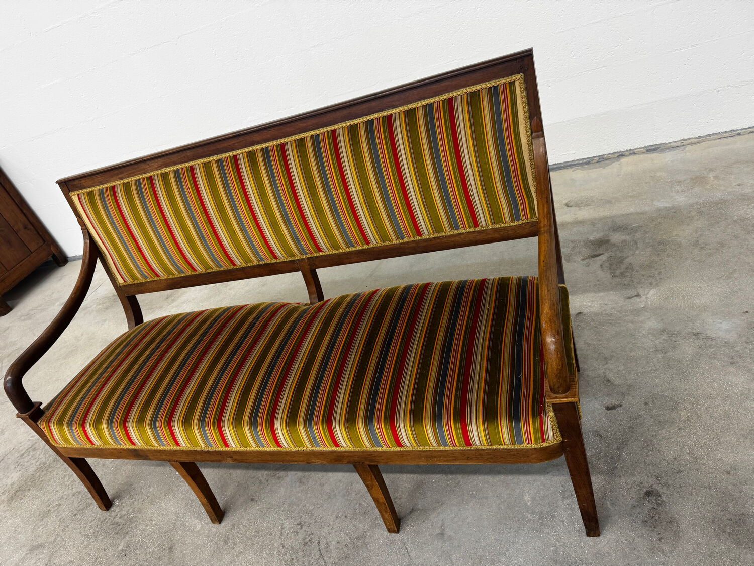 French Empire Style 3-Seater Sofa