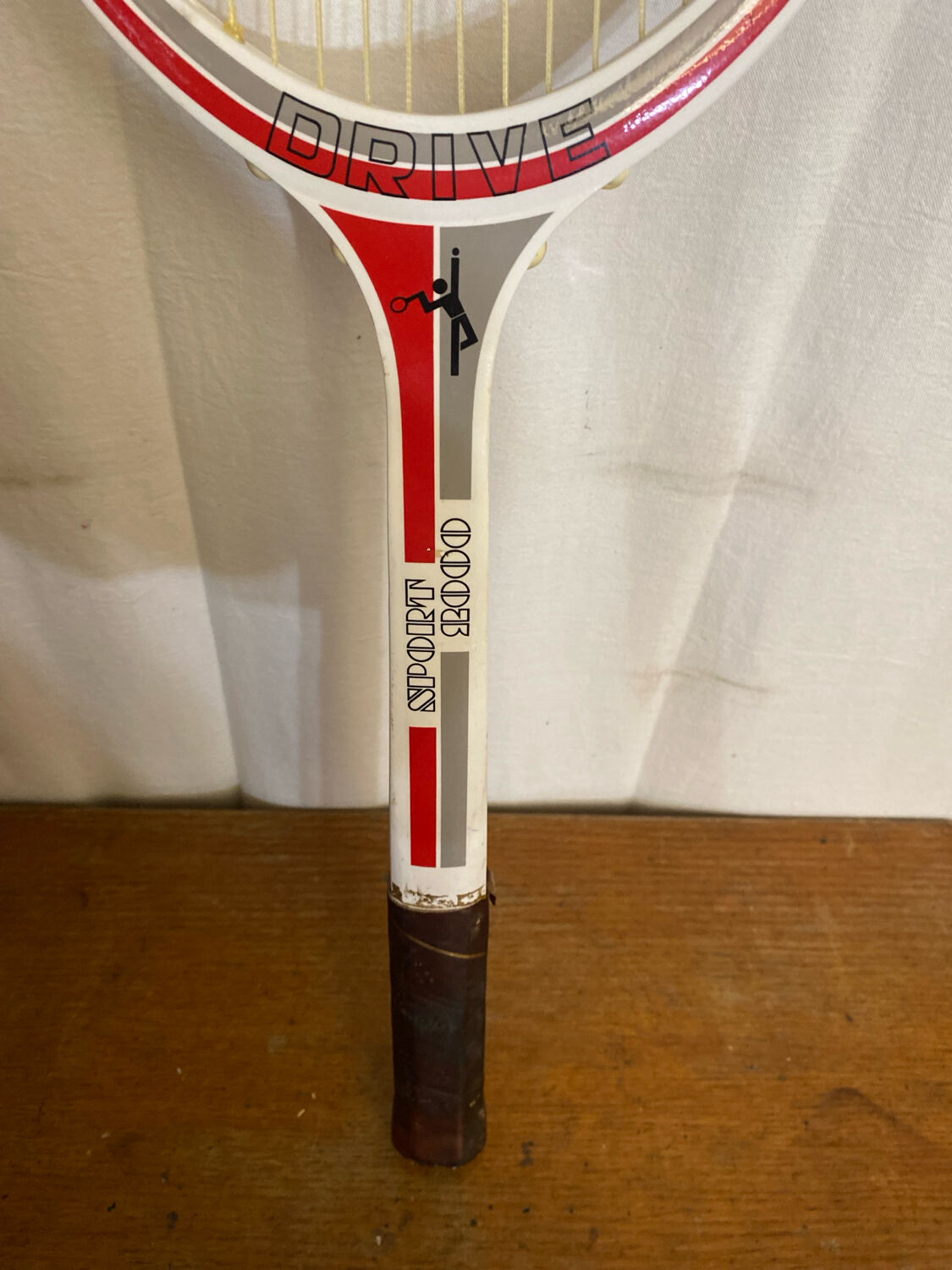 Vintage DONNAY Drive Sport 2000 Tennis Racket, Wooden Sport Style