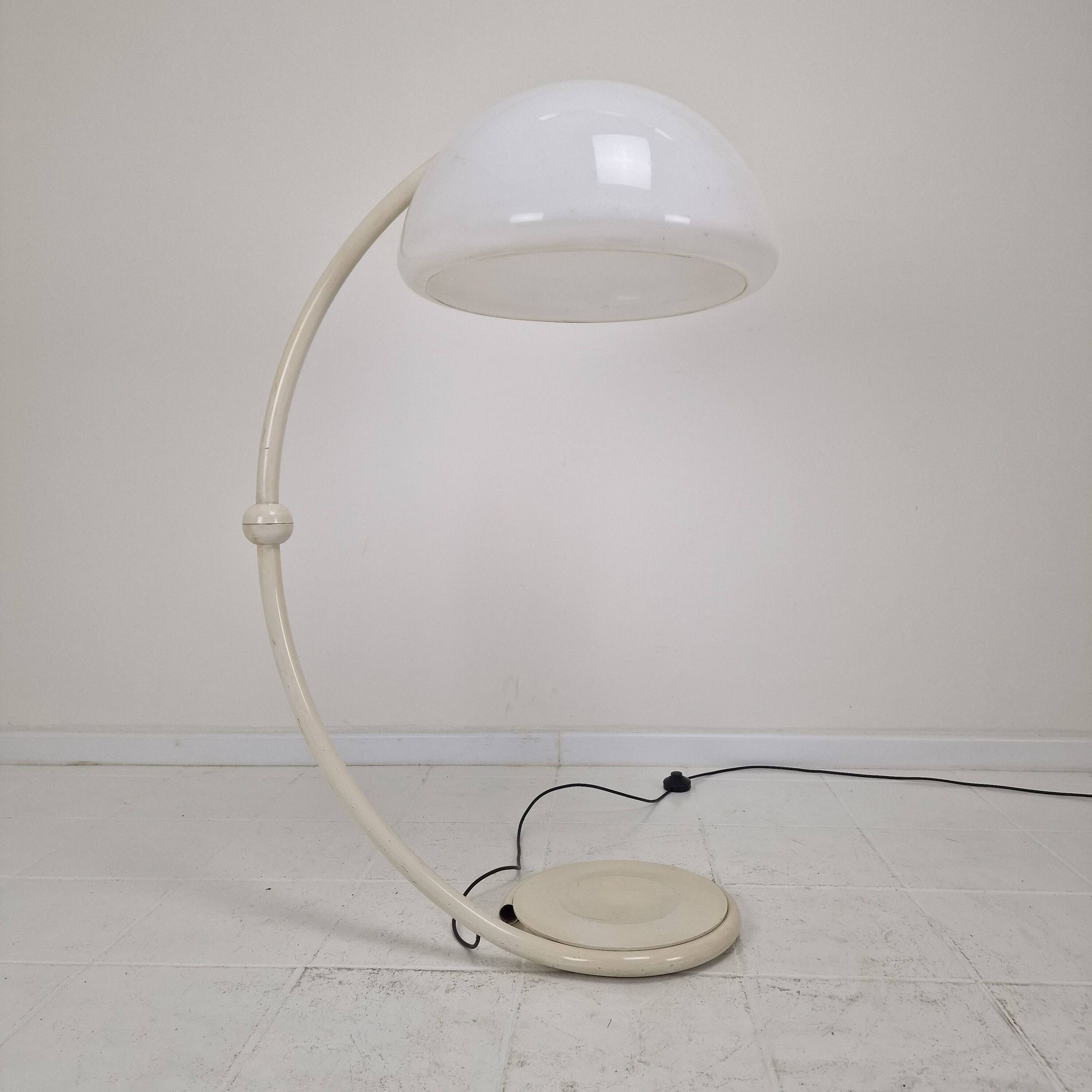 Serpente Floor Lamp by Elio Martinelli, Italy 1960s