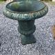 Pair of antique Medici vases in cast iron