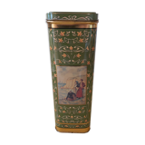 Antique metal box Chicory Leroux