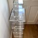 Invisible Plexiglass Shelves by Marais