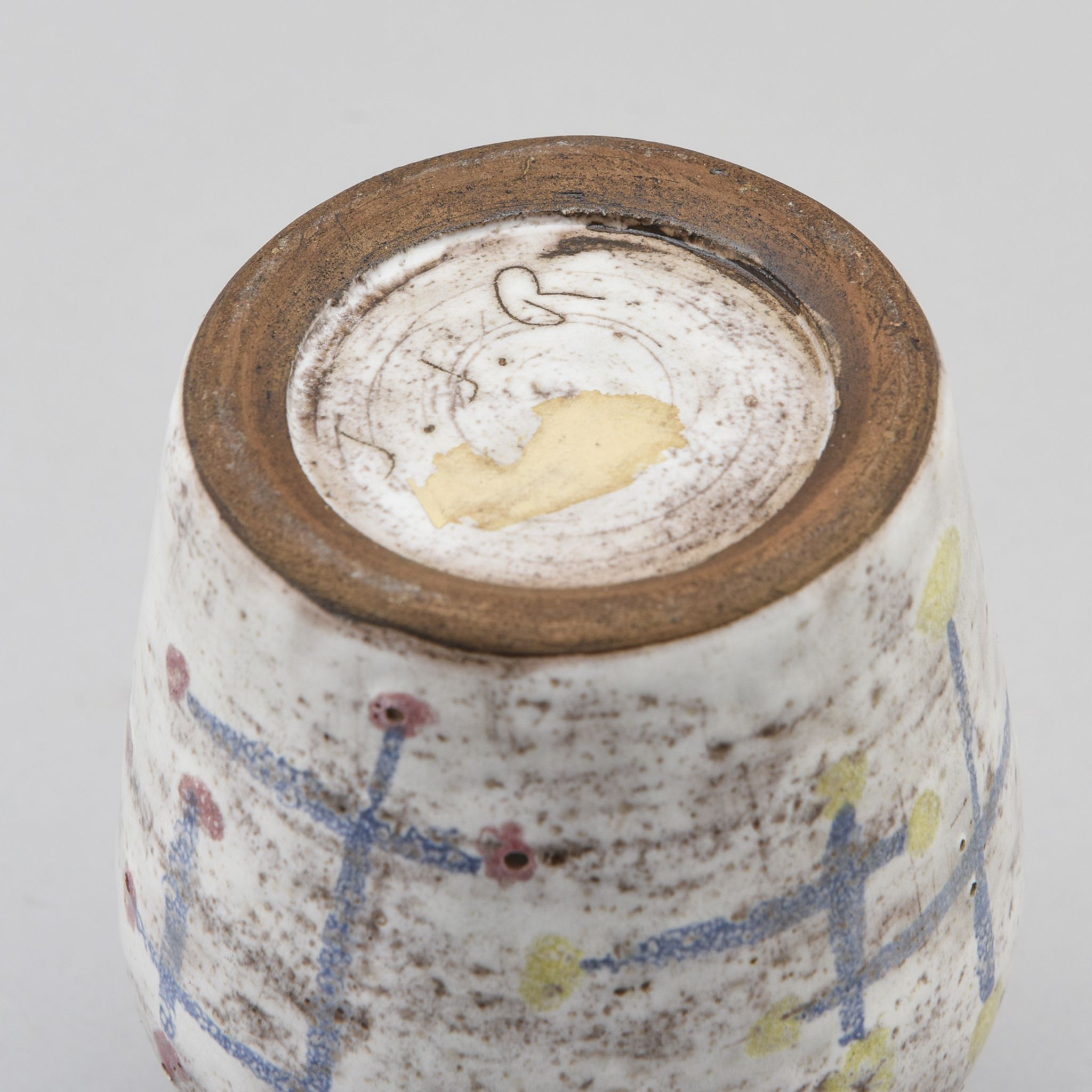 Ceramic vase by Juliette Derel and Jean Rivier, circa 1950