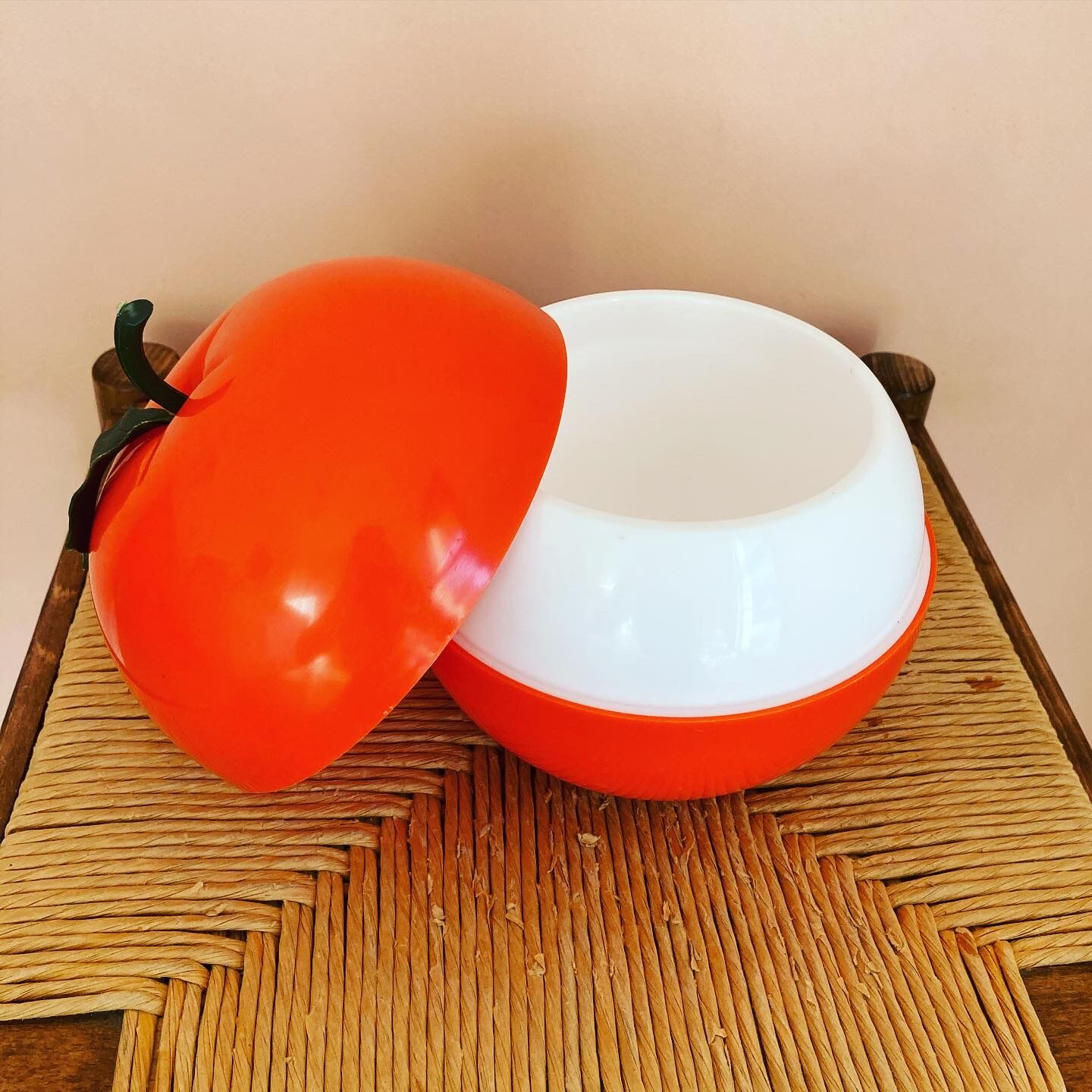Seau glaçons à pomme orange Fasyl décor
