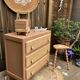 Beautifully restyled compact ethnic bohemian chest of drawers.