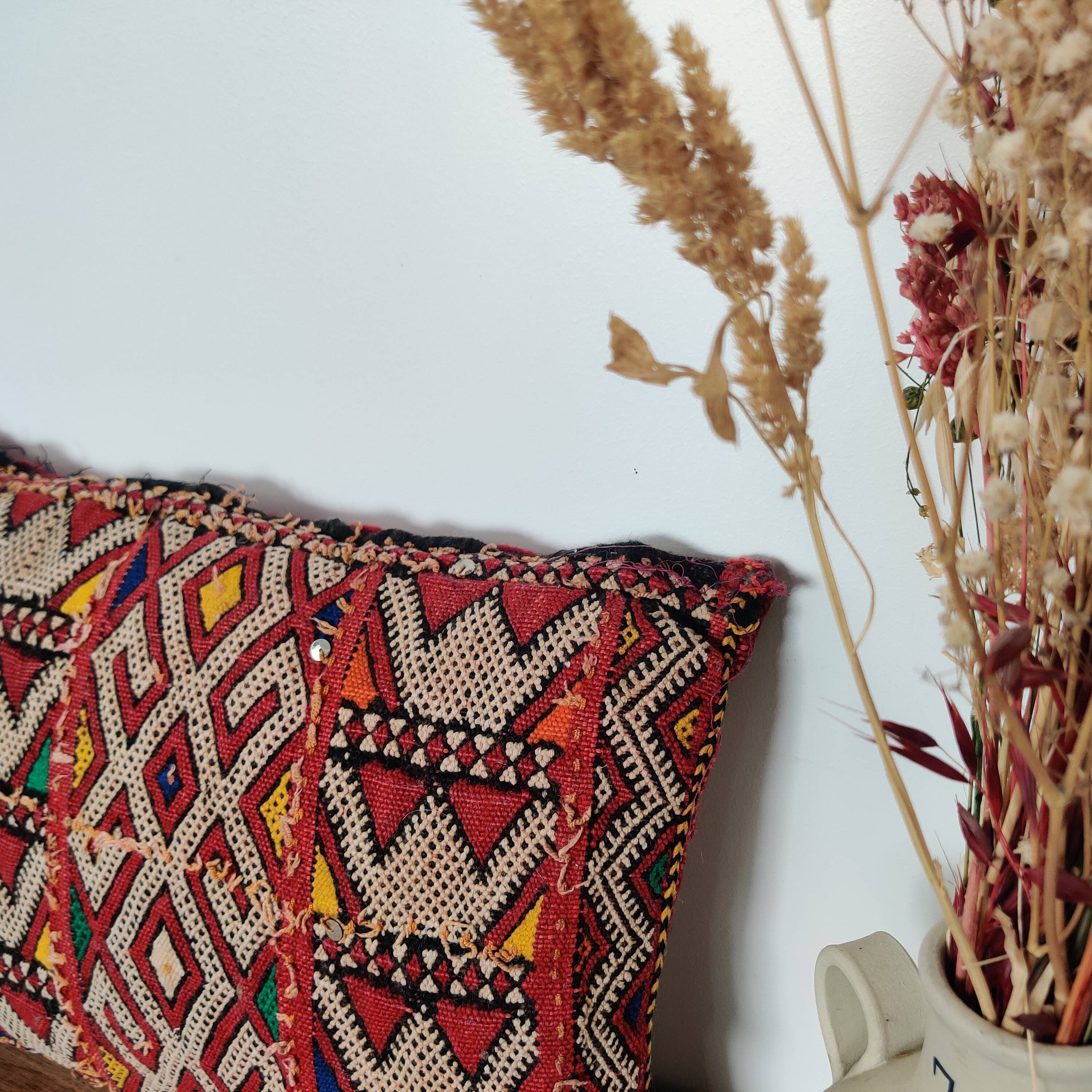 Moroccan Kilim cushion ethnic style