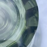 Carafe art deco blue green 1930