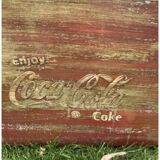 Coffre coca - cola vintage très bon état