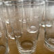 Lot de 6verres anciens à limonade art déco