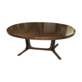Extendable oval table Baumann 1970