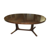 Extendable oval table Baumann 1970