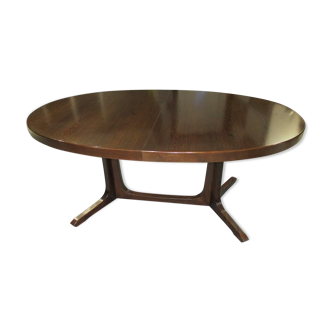 Extendable oval table Baumann 1970