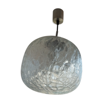 Suspension ball in vintage glass 70's