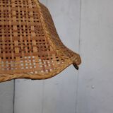 Rattan flower hanging
