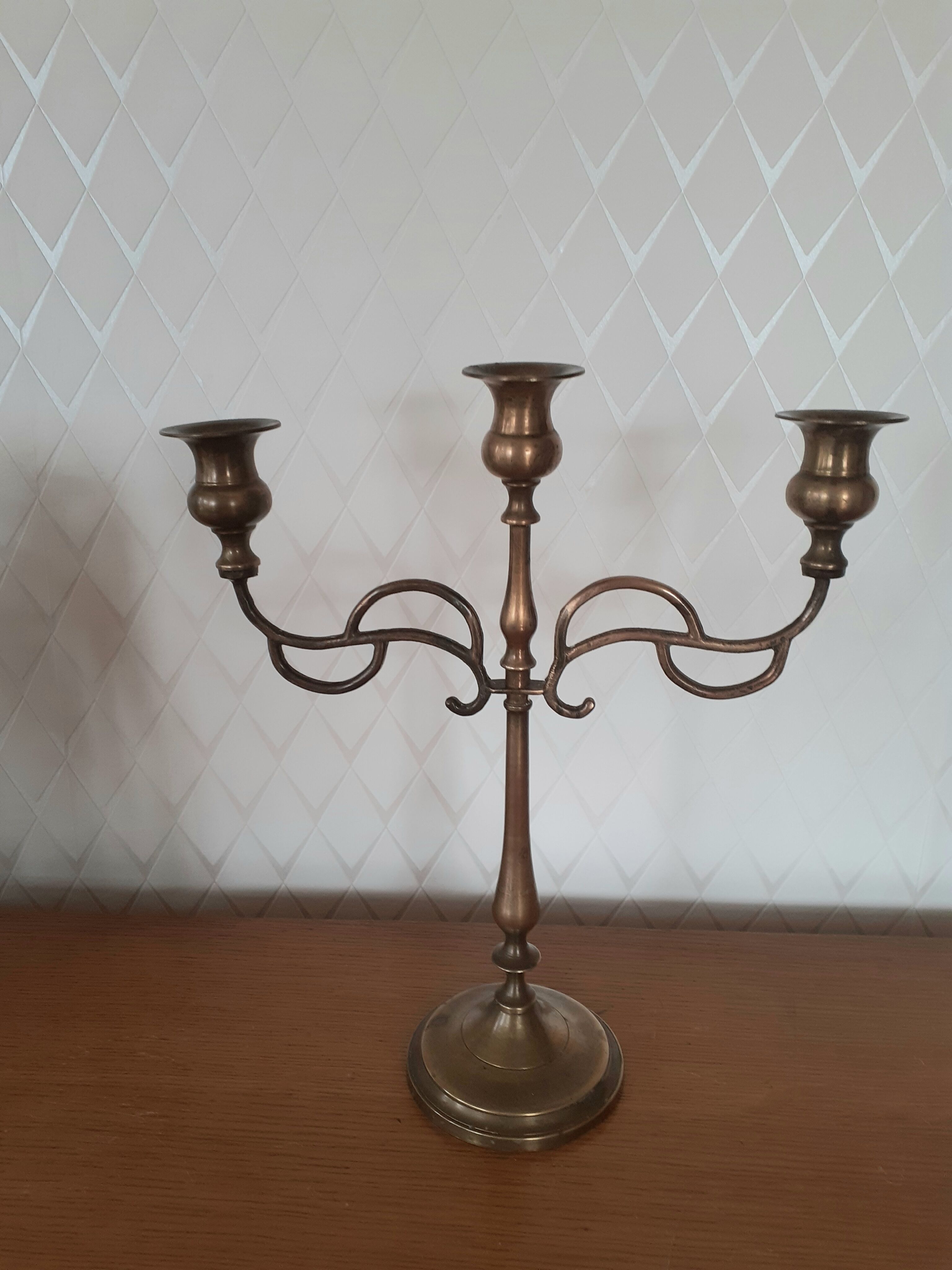 Chandelier ancien trois feux