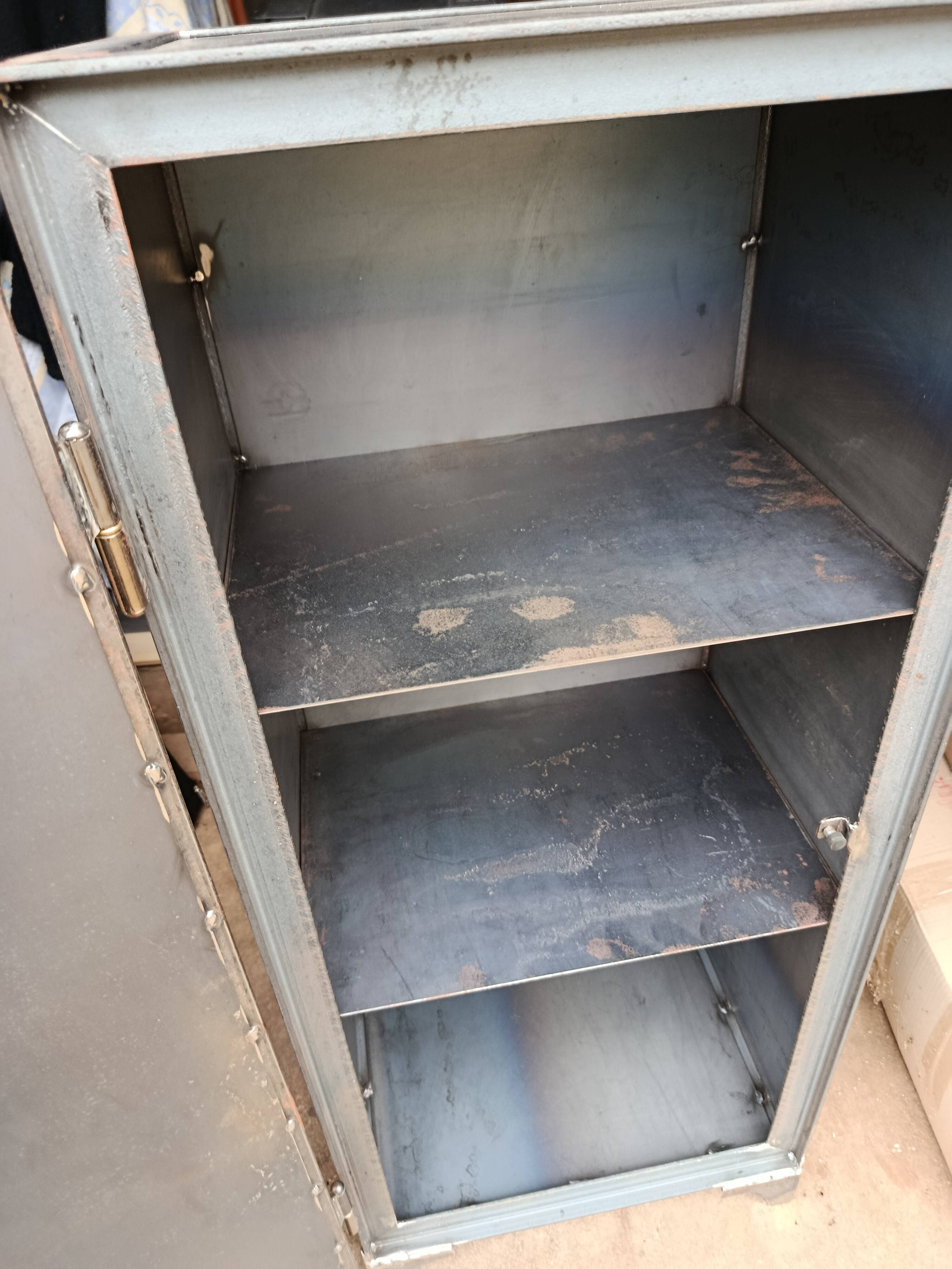 storage furniture letrapu in raw steel