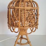 Old bamboo lamp