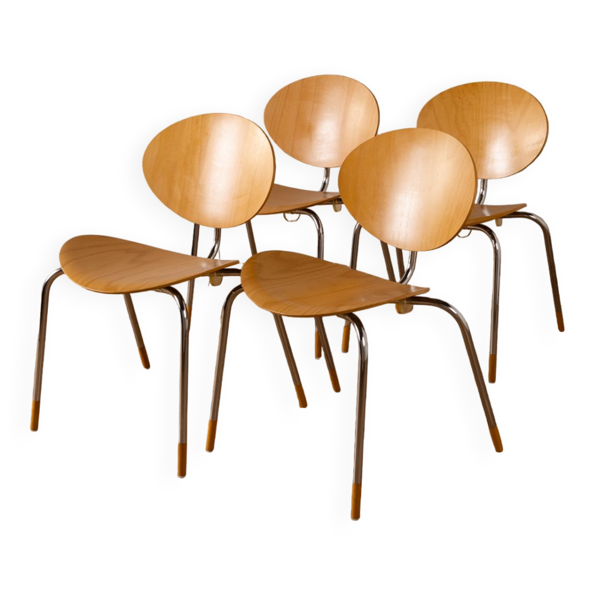 Flötotto dining chairs, Model "Mosquito"