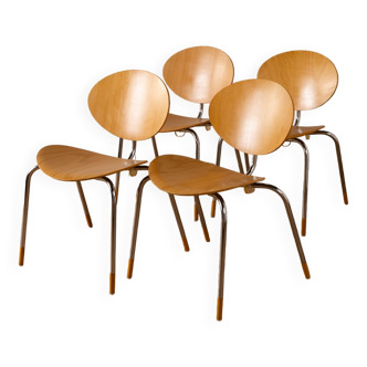 Flötotto dining chairs, Model "Mosquito"