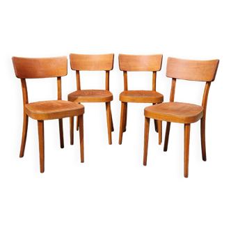4 "classic" bistro chairs from Horgen-Glarus (Switzerland) 1950s