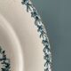 Set of 8 plates Terre de Fer 1900 K.G Lunéville, model "Carnation"