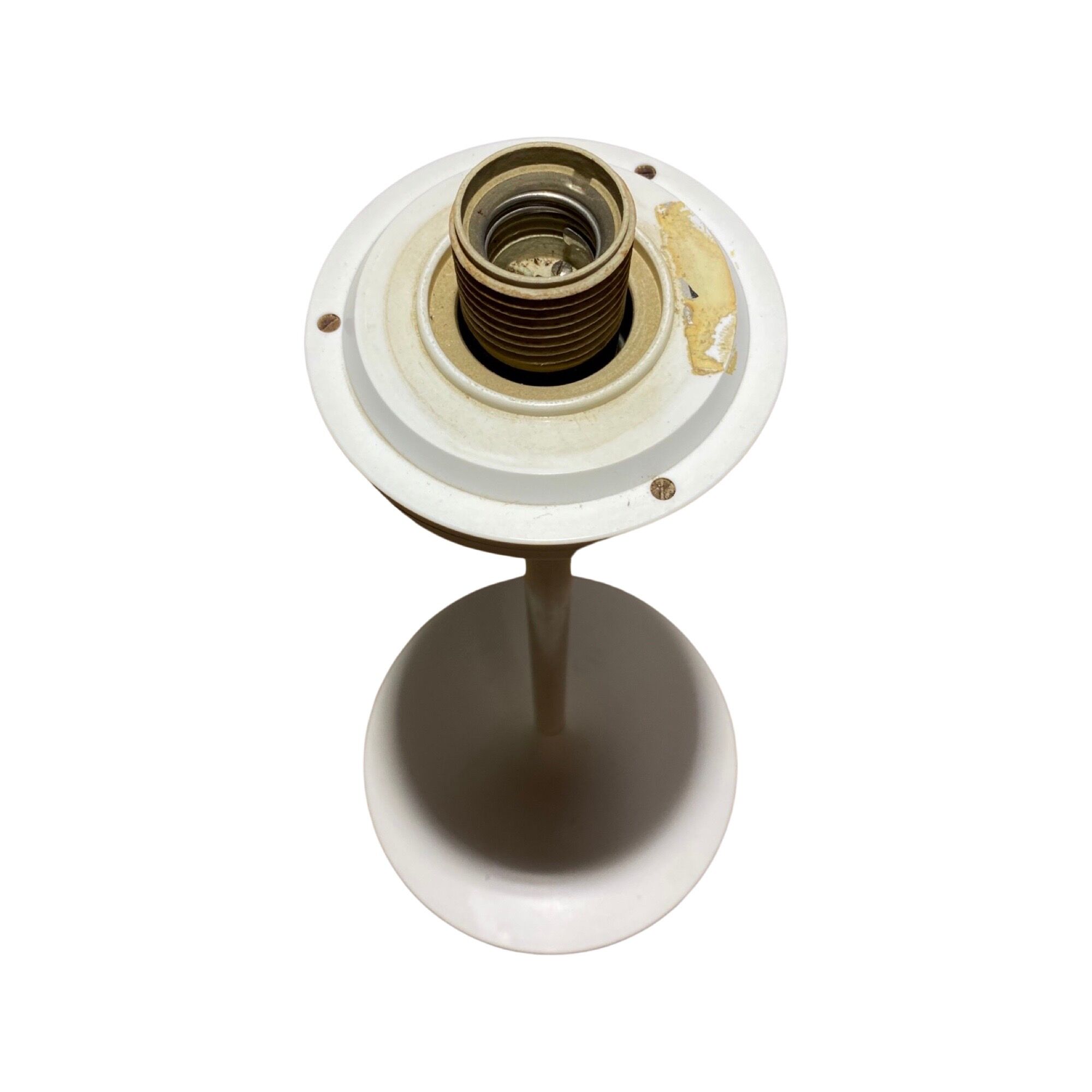 Vintage Tulip Floor Lamp Gianfranco Frattini Design, Italy | Italian Design White Colored