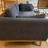 3-seater sofa Red Edition 210 - Storm Fabric T11