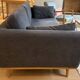 3-seater sofa Red Edition 210 - Storm Fabric T11