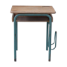 Bureau table en bois pour enfants mobilier scolaire Delagrave vintage 1960-70