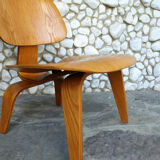 Ash LCW Lounge Chair by Charles and Ray Eames for Evans / Herman Miller, 1948-49