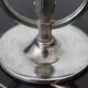 Vintage Pewter Double-Arm Candelabra – Art Nouveau Style Candle Holder