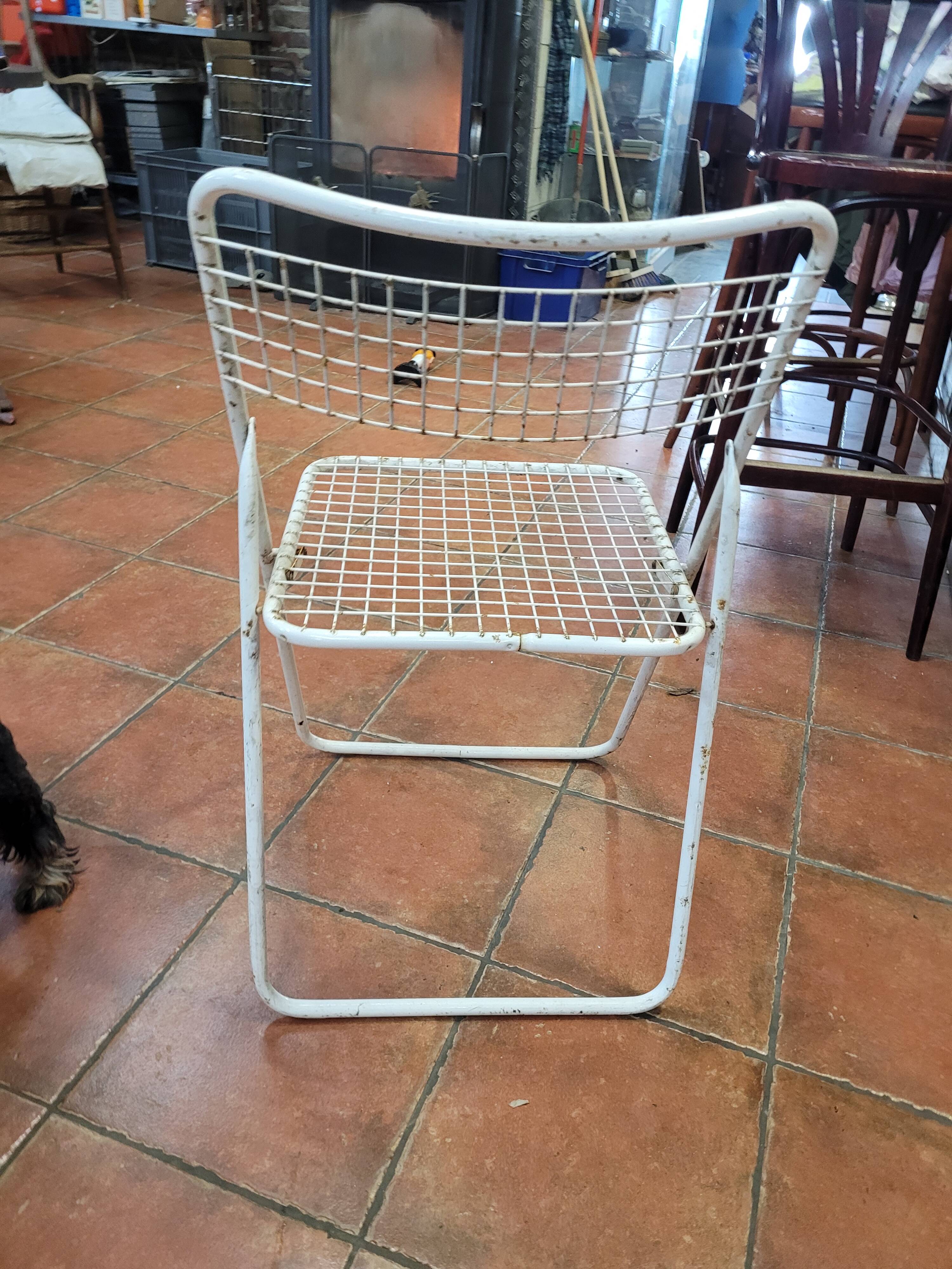 11 folding chairs, Ted Net by Niels Gammelgaard from the 70s