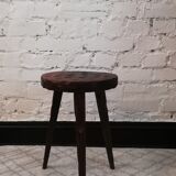 Brutalist tripod stool