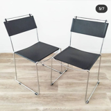 Giandomenico Belotti spaghetti chairs, set of 4