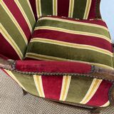 Paire de fauteuils cabriolet vintage